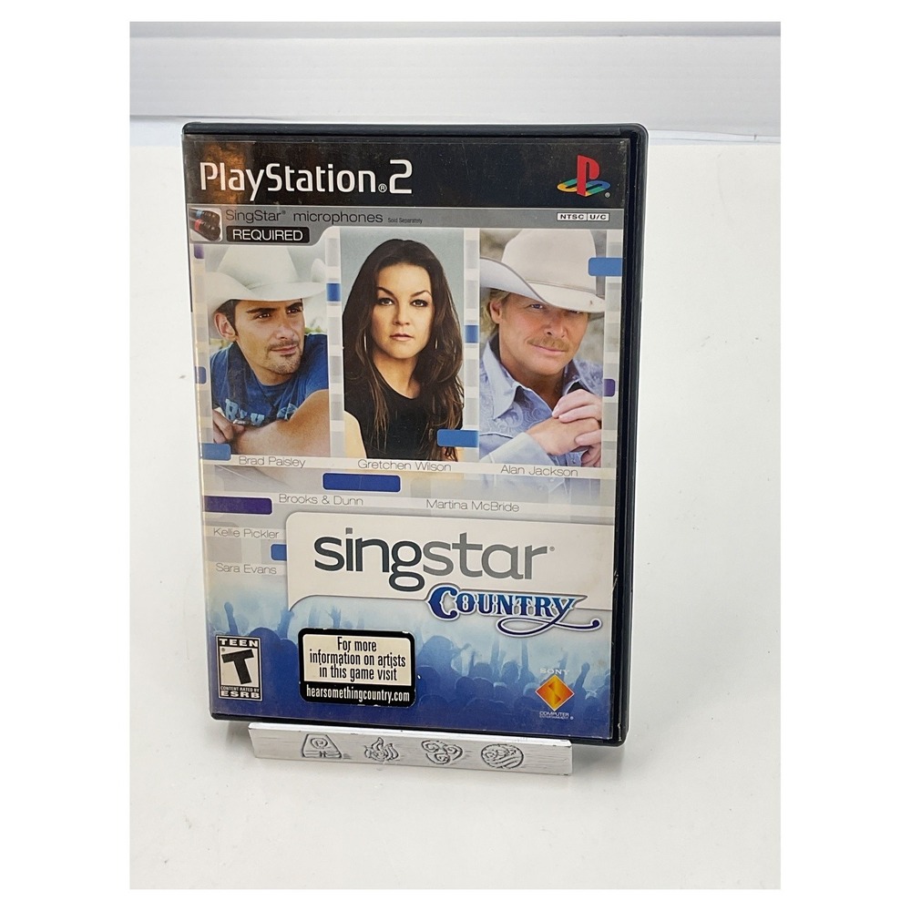 SingStar Country‎ for PlayStation 2 PS2 Game